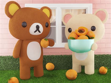 3D ILLUSTRATION - Rilakkuma the Bear on Behance