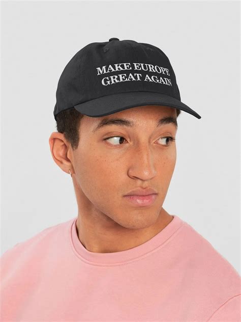 make europe great again hat/cap (MEGA eu/acc official) black - 100% ...