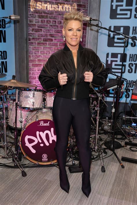 PINK at Howard Stern Show at Siriusxm Studios in New York 02/22/2023 ...
