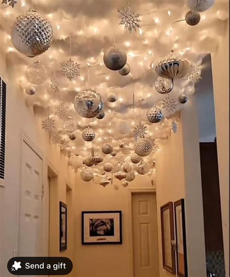 Pin by Kait Clark on Christmas | Christmas ceiling decorations ...
