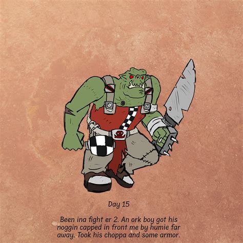 This is the Process by which a Warboss is made : r/Warhammer40k