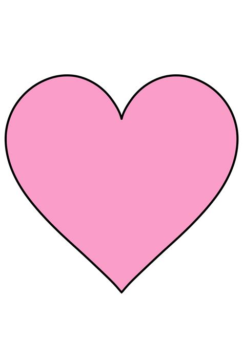 Heart Shaped Cut Out Printable