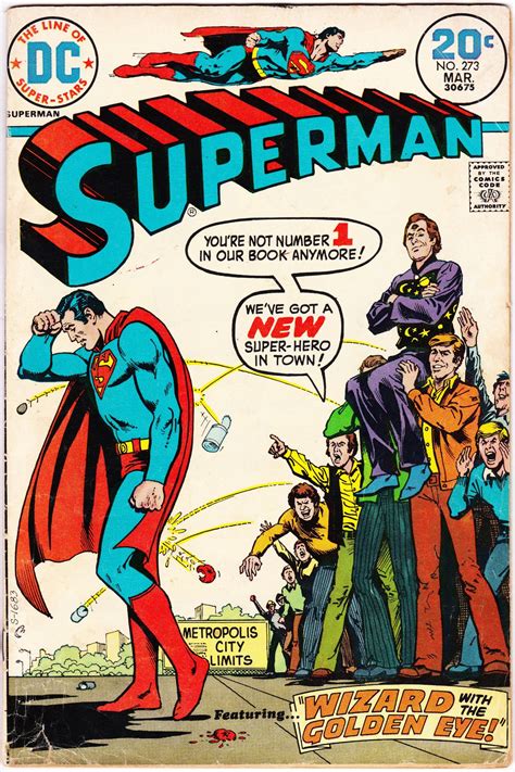 Superman 273 1939 1st Series March 1974 DC Comics VG/F | Etsy in 2020 ...