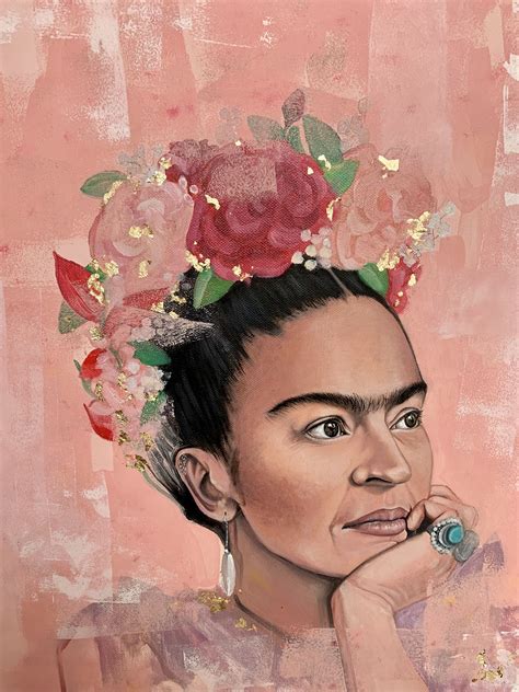 Poster Von Frida Kahlo - Minimalist Poster Store