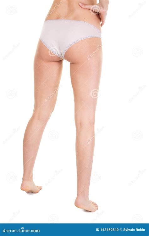 Stretch Marks on Slim Woman Buttocks Stock Photo - Image of bikini, naked: 142489340