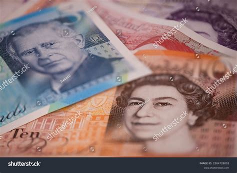 Uk Banknotes British Pounds Currency Exchange Stock Photo 2504728003 | Shutterstock