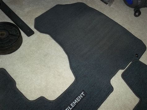 2004 Floor Mats (front & rear) | Honda Element Owners Club