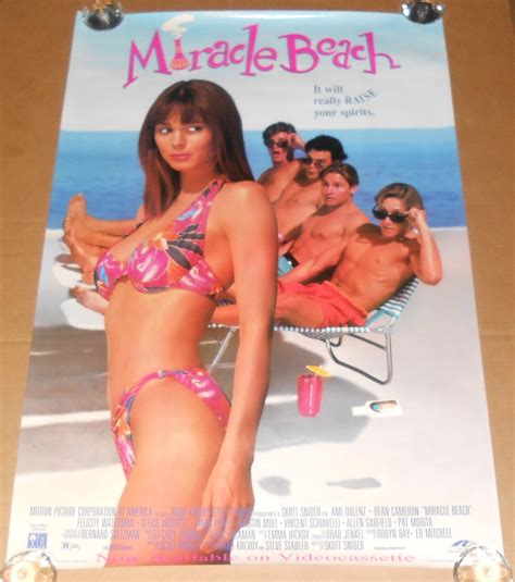Miracle Beach Movie Poster 1992 Promo 40x27 Dean Cameron Ami Dolenz ...