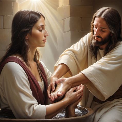 Woman Who Washed Jesus Feet With Hair