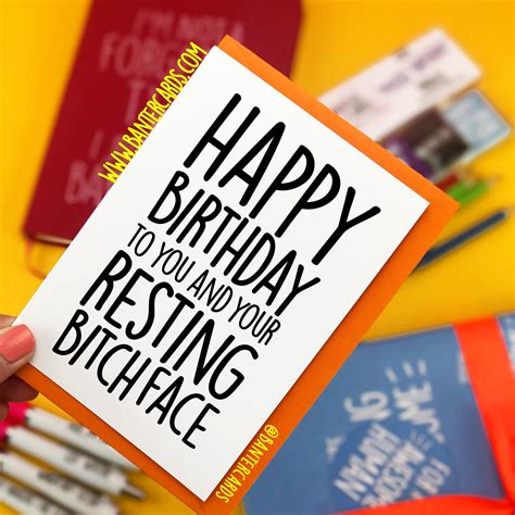 Rude Cards | Funny Cards | Banter Cards | Sweary Cards | Funny Birthday ...
