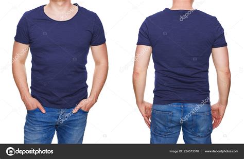 Navy Blue T Shirt Template