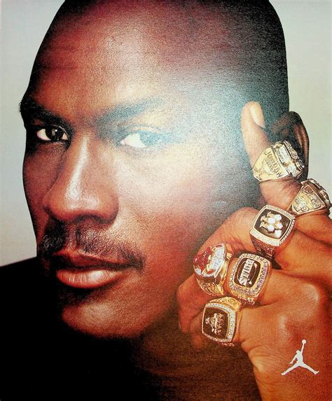 Original Jordan Ad: Michael Jordan; 6 Rings | #4850746994