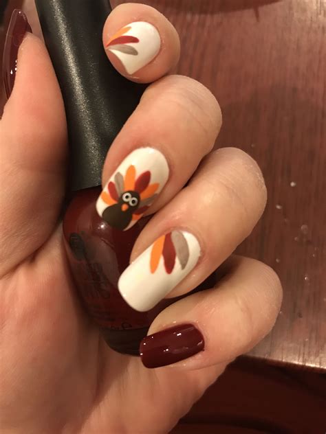 Pin by Mary on Nails | Thanksgiving nails, Thanksgiving nail art ...