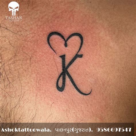 K letter tattoo || k logo tattoo | Tattoo lettering, K tattoo, Initial tattoo