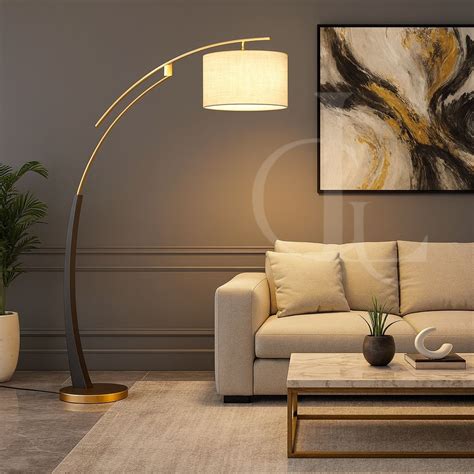 Perfect Black And Gold Floor Lamp For Home Style