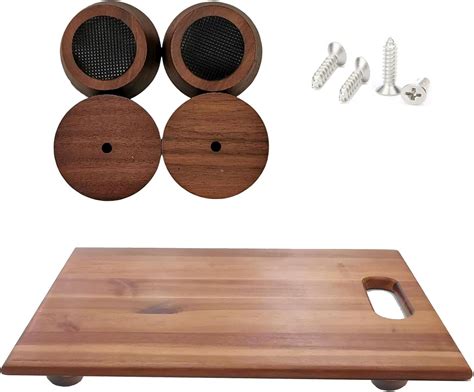 Amazon.com: Wooden Cutting Board Feet - wooden chopping board feet with ...