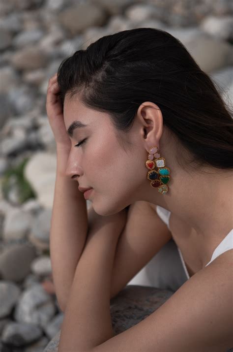 Elianna Multicolored Earrings - Do Taara