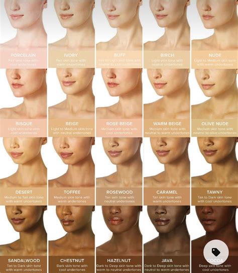 Skin tones | Skin tone makeup, Colors for skin tone, Skin tone shades