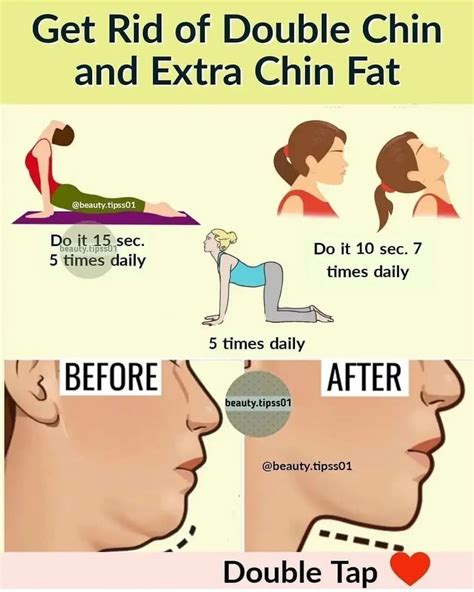 How to get rid of neck fat and double chin – Artofit