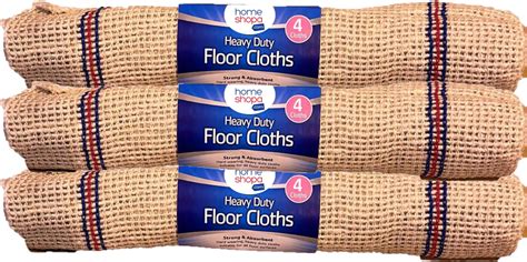 HOMESHOPA Floor Clothes, 12 Pack Heavy Duty Floor Cleaning Cloths, Roll ...