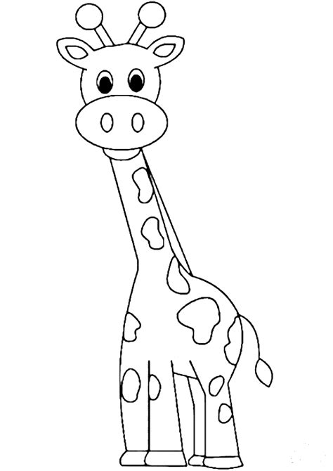 30 Free Giraffe Coloring Pages Printable – ScribbleFun