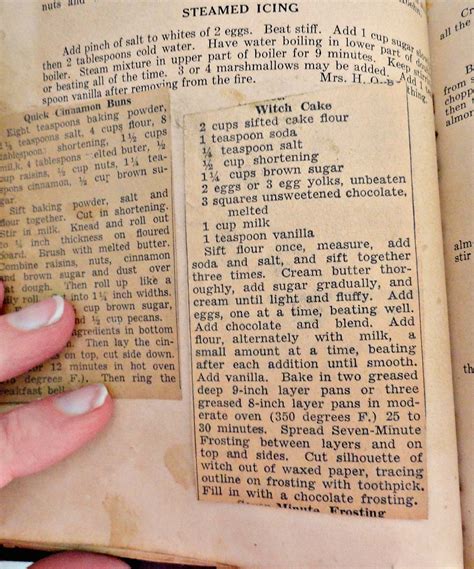 Old Recipe Books full of Family Stories…. | silverfoxantiques