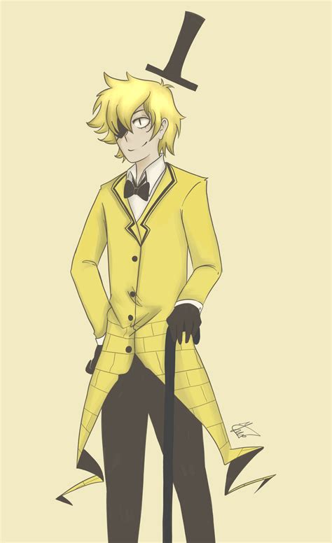 Bill Cipher Human by HutaruKatsumi on DeviantArt