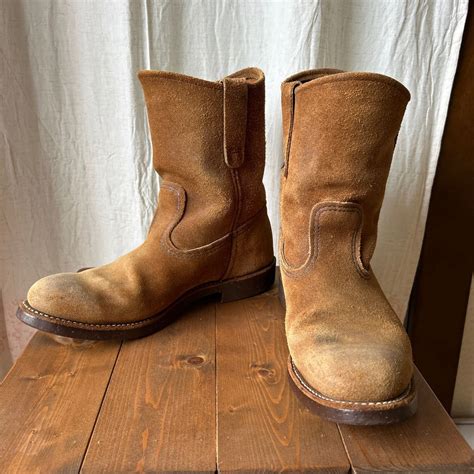 Yahoo!オークション - RED WING 8188 PECOS HAWTHORNE MULESKINNER ミ...