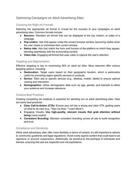 PPT - Adult Advertising Sites _ Adult entertainment marketing _ Adult ...