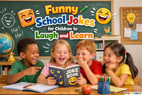 Funny School Jokes for Children to Laugh and Learn | The Kids Point