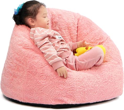 Amazon.com: N&V Small Bean Bag Chair for Kids, Children Mini Bean Bag ...