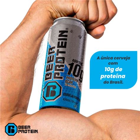 Beer Protein 10g Proteina 473ml - Cerveja Premium com Proteína - Whey ...