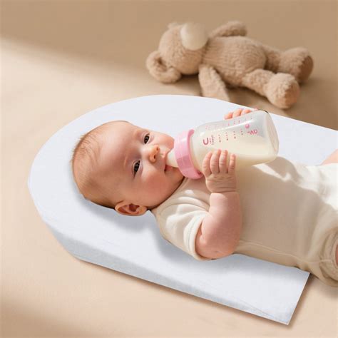 Baby Wedge Pillow Suitable For Newborns Reflux Cradle Pillow Baby Spit ...