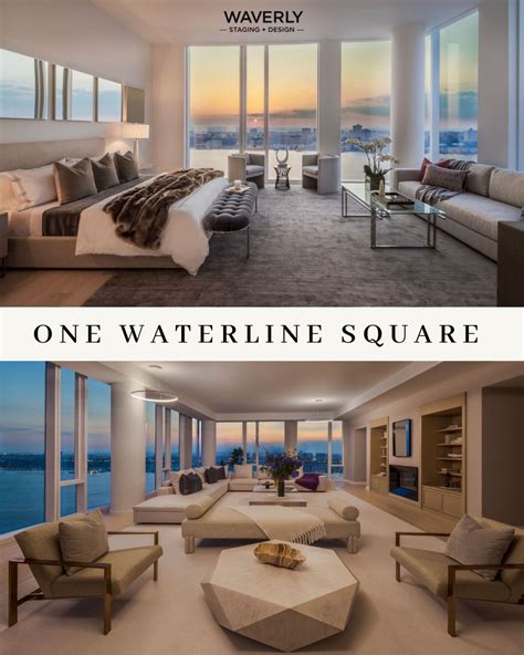 Staging Penthouse A at 1 Waterline Square meant letting the views do ...