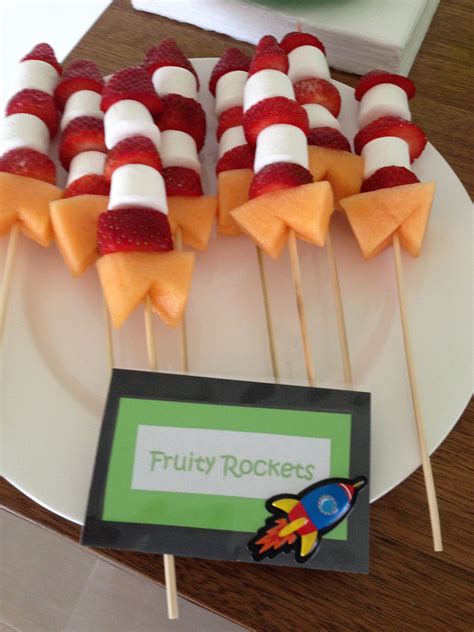 Space Themed Birthday Party Food - birthday girl