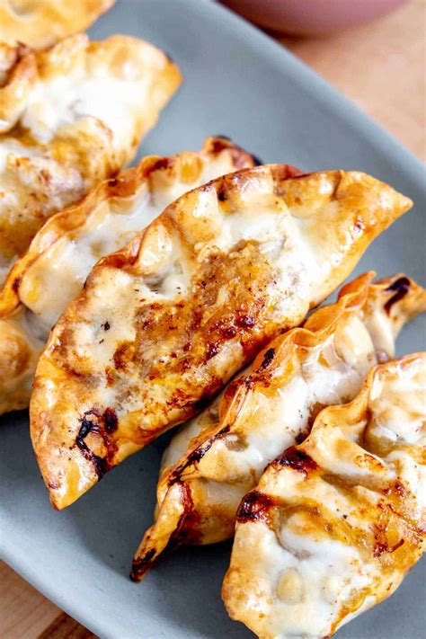 Air Fryer Dumplings (From Frozen) - Carmy - Easy Healthy-ish Recipes