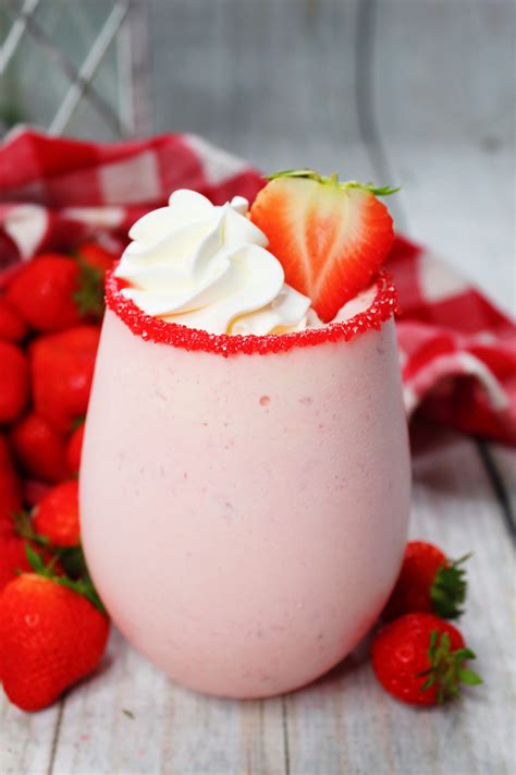 Baileys Strawberries and Cream Milkshake - Cocktails and Appetizers