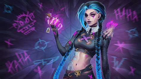 2024 League Of Legends Jinx Wallpaper,HD Games Wallpapers,4k Wallpapers ...