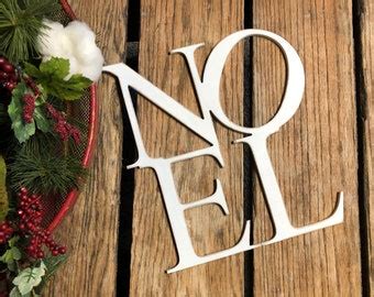 Noel Wood Sign - Etsy
