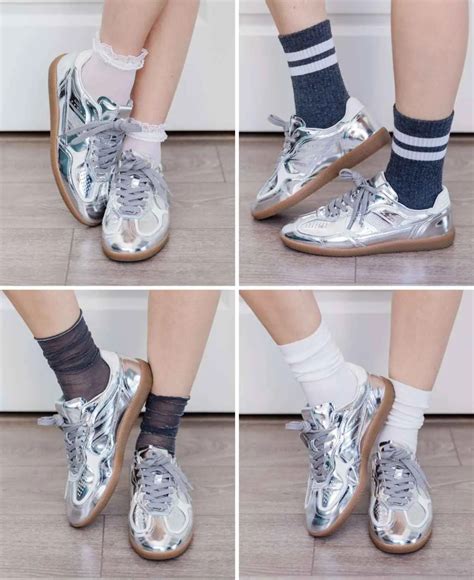 9 Silver Sneaker Outfits to Copy this Fall/Winter | ShoeTease