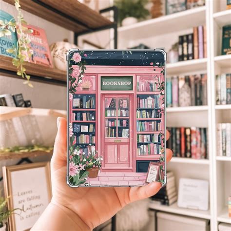 Printable Kindle Insert for Clear Case | Bookstore Kindle Insert | Pink | Kindle Paperwhite ...