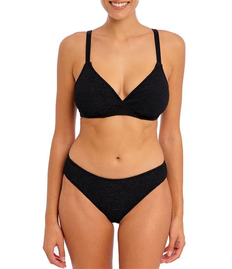 Freya Ibiza Waves Scrunch Embossed Underwire Extended Bra Size Plunge ...