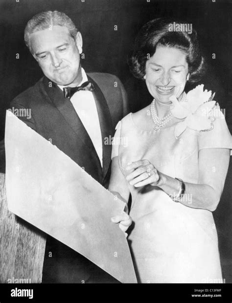 From left: Texas Governor John Connally presents First Lady Lady Bird ...