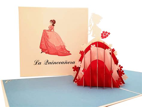 Igifts And Cards 3d La Quinceanera Pop Up Card 15th | Desertcart INDIA
