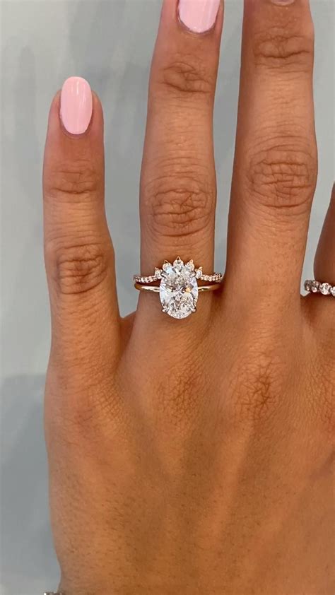 Stacked engagement ring