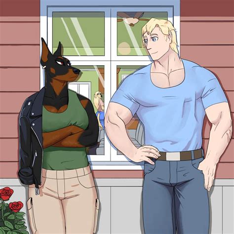 Andrew and Helga (A furry x human comic) | WEBTOON