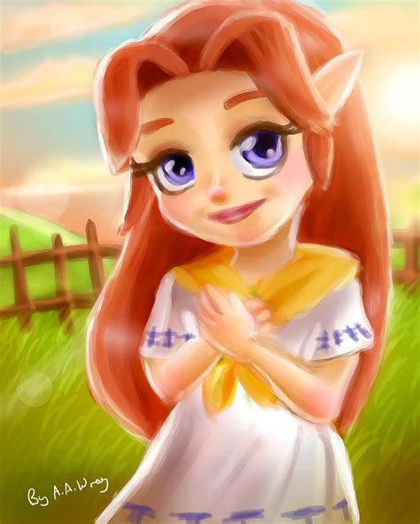 Malon - Legend Of Zelda Fan Art by Loveless-Nights on DeviantArt