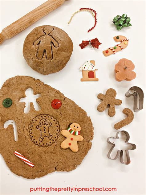 Gingerbread Playdough