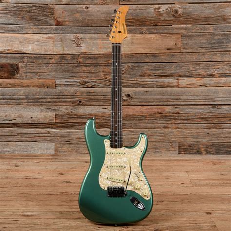 Fernandes S-Style Green Metallic - Chicago Music Exchange