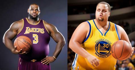 AI Generates Pics Of NBA Superstars As Fat People